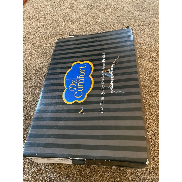 Dr. Comfort Men's Jack Diabetic Shoes - Black - Size 10.5W - Picture 10 of 10